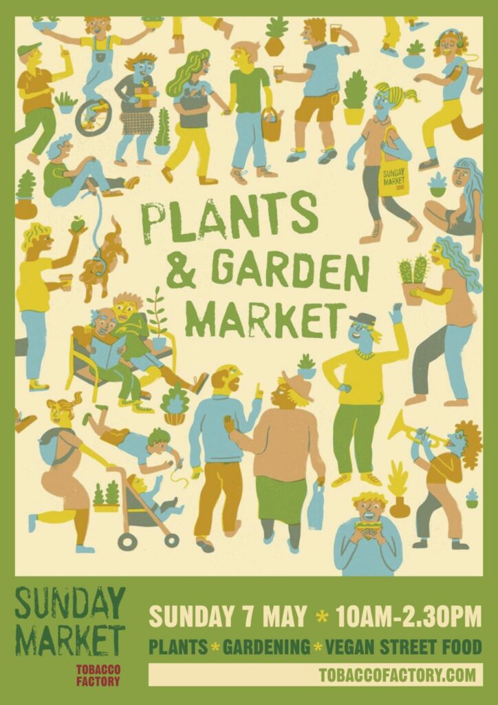 Garden Market + Vegan Fair Tobacco Factory